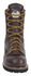 Image #4 - Georgia Boot Men's Waterproof 8" Low Heel Logger Work Boots - Soft Toe, Chocolate, hi-res