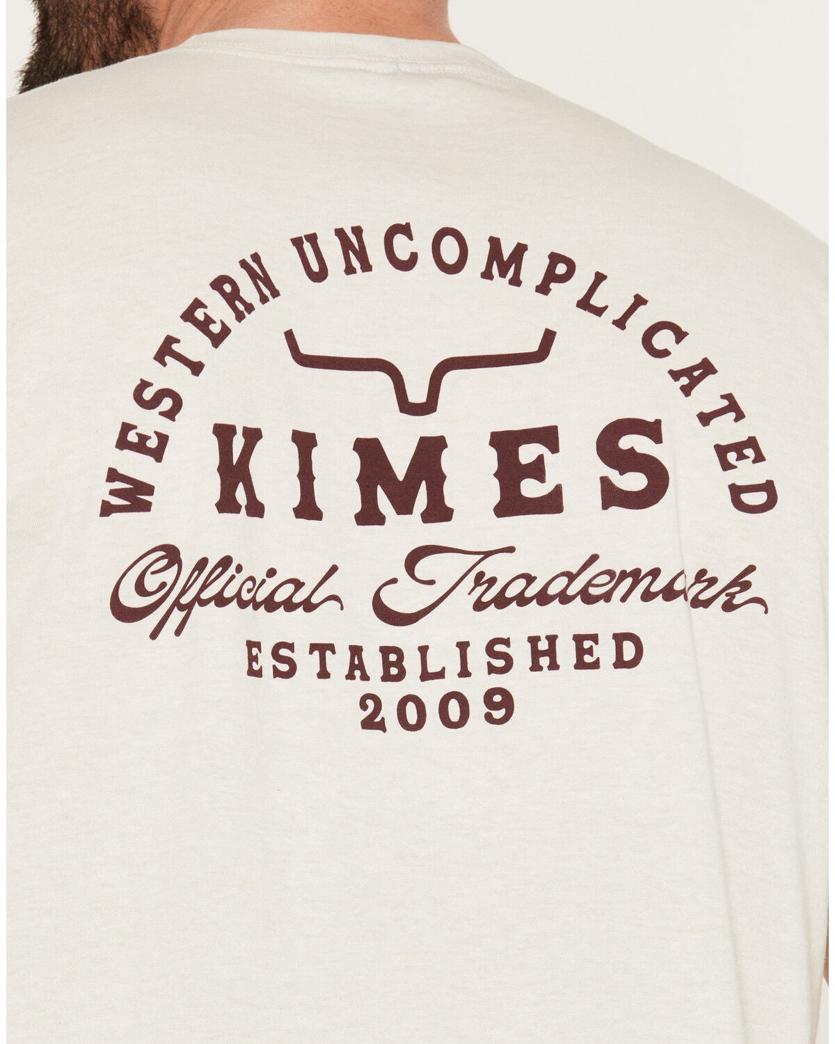 Image #4 - Kimes Ranch Men's Heavy Text Logo Short Sleeve Graphic T-Shirt, Natural, hi-res
