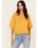 Image #1 - Velvet Heart Women's Short Sleeve Sweater, Orange, hi-res