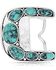 Image #1 - Montana Silversmiths Women's Clear Blue Sky Belt Buckle, Silver, hi-res