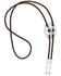 Image #3 - Montana Silversmiths Women's Outlaw Turquoise Bolo Tie, Silver, hi-res