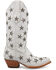 Image #2 - Black Star Women's Marfa Star Inlay Studded Western Boots - Snip Toe , Silver, hi-res