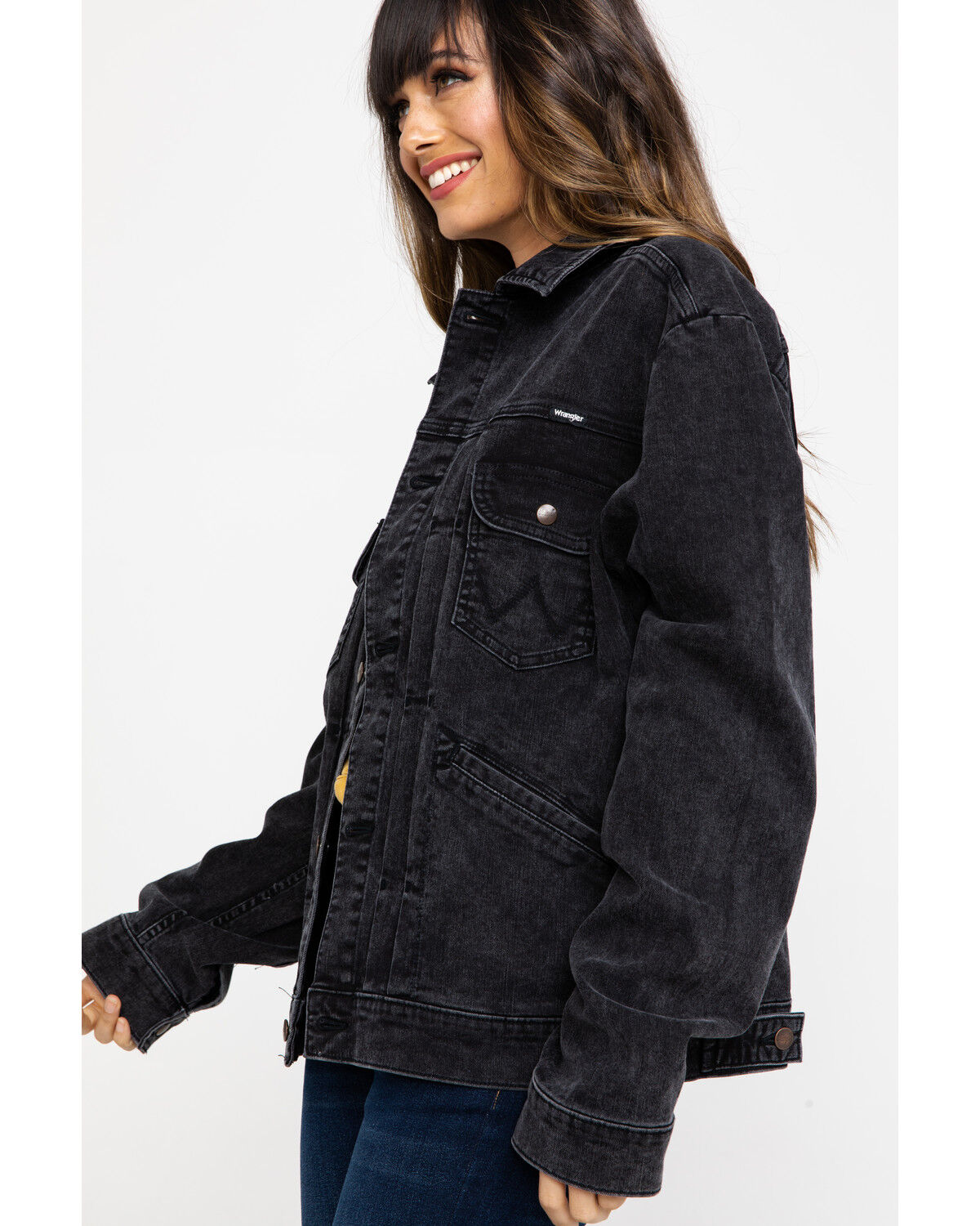 wrangler womens denim jacket