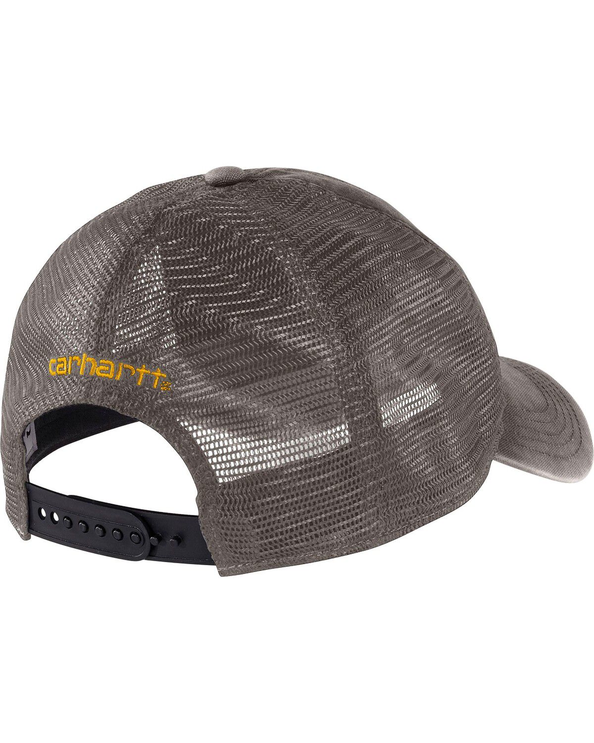 carhartt men's buffalo sandstone meshback cap