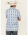 Image #4 - Rock & Roll Denim Boys' Southwestern Striped Short Sleeve Snap Western Shirt, Blue, hi-res