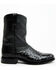 Image #2 - Cody James Black 1978® Men's Carmen Exotic Full-Quill Ostrich Roper Boots - Round Toe, Black, hi-res