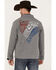 Image #4 - American Fighter Men's Edgly Softshell Jacket, Charcoal, hi-res