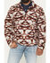 Image #3 - Rock & Roll Denim Men's Southwestern Berber Quarter Zip Pullover, Rust Copper, hi-res