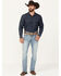 Image #1 - Ariat Men's M7 Linda Ray Light Wash Slim Straight Pro Series Performance Denim Jeans, Light Wash, hi-res