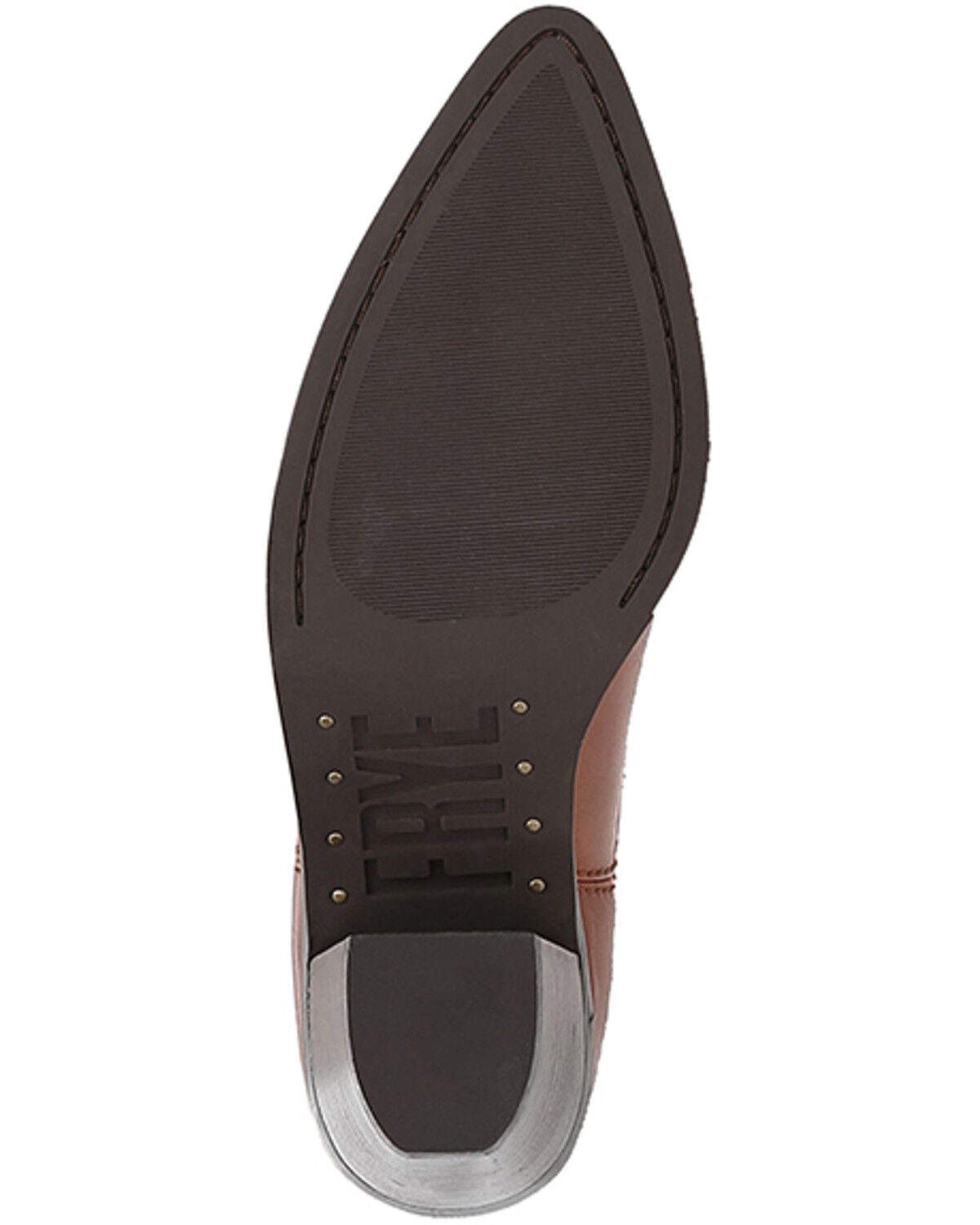 Image #7 - Frye Women's Sara Studded Tall Western Boots - SnipToe, Brown, hi-res