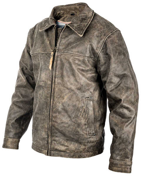 Image #1 - STS Ranchwear Boys' Rifleman Leather Jacket , , hi-res