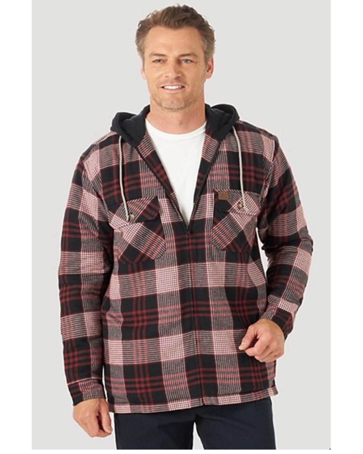 wrangler hooded jacket