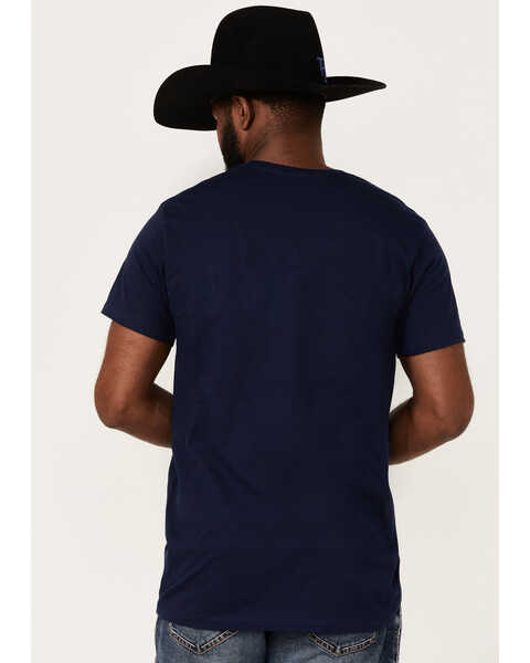 Image #4 - Cody James Men's Denim Supply USA Logo Graphic T-Shirt , Navy, hi-res