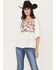 Image #1 - Shyanne Women's Embroidered Crinkle Tunic, Ivory, hi-res