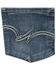 Image #6 - Wrangler Women's Medium Wash Straight Leg Jeans, Med Blue, hi-res