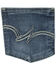 Wrangler Women's Medium Wash Straight Leg Jeans, Med Blue, hi-res