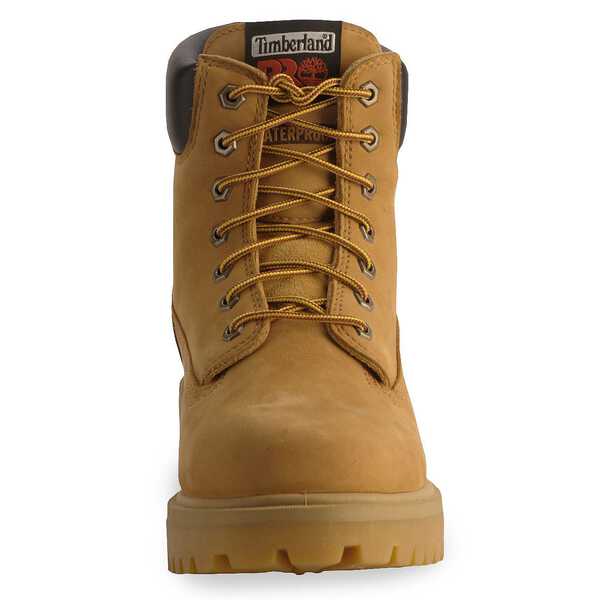 Image #4 - Timberland Pro 6" Insulated Waterproof Boots - Soft Toe, Wheat, hi-res