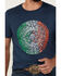 Image #4 - Cody James Men's TJ Mexico Emblem Short Sleeve Graphic T-Shirt, Navy, hi-res