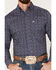 Image #3 - Ariat Men's Trailblazer Floral Stretch Long Sleeve Button Down Western Shirt, Navy, hi-res