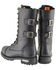 Image #2 - Milwaukee Leather Men's Lace-Up Tactical Motorcycle Boots - Round Toe, Black, hi-res