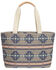 Pendleton Women's Taupe Jacquard Chief Joseph Tote Bag, Taupe, hi-res