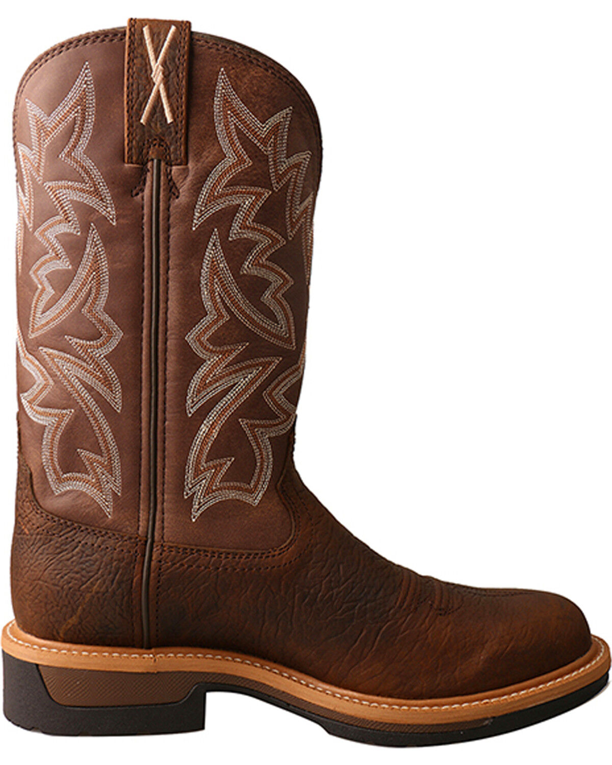 twisted x black lite cowboy work boots