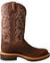 Image #2 - Twisted X Men's Lite Western Work Boots - Alloy Toe, Taupe, hi-res