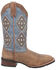 Image #2 - Laredo Women's Santa Fe Western Boots - Broad Square Toe , Tan, hi-res