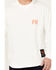 Image #3 - Hawx Men's FR Logo Long Sleeve Graphic T-Shirt, Natural, hi-res