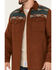 Moonshine Spirit Men's Jarvis Southwestern Wool Shacket, Brown, hi-res