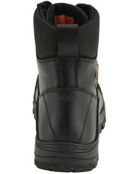 Image #5 - Milwaukee Leather Men's Lace-Up Tactical Boots Round Toe - Extended Sizes, Black, hi-res