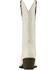 Image #3 - Ariat Women's Heritage Stretchfit Tall Western Boots - Round Toe, Cream, hi-res