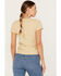 Image #4 - Bandit Women's Cowboys Brand Short Sleeve Graphic Tee, Tan, hi-res