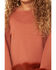 Image #3 - Hayden LA Girls' Fur Trimmed Sweater, Rust Copper, hi-res