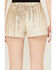 Image #3 - GeeGee Women's Sequins Shorts , White, hi-res