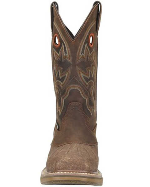 Double-H Men's Carlos Waterproof Western Work Boots - Composite Toe, Tan, hi-res