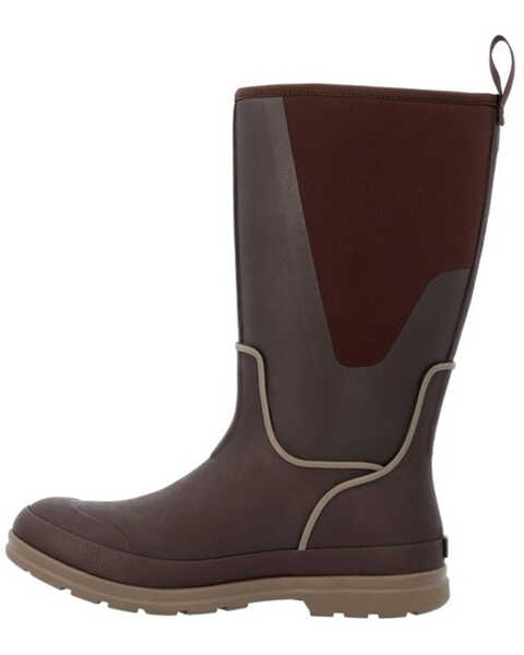 Image #3 - Muck Boots Women's Originals Tall Fleece Boots - Round Toe , Dark Brown, hi-res