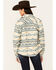 Image #4 - Outback Trading Co Women's Hazel Southwestern Print Long Sleeve Snap Western Shirt, Tan, hi-res