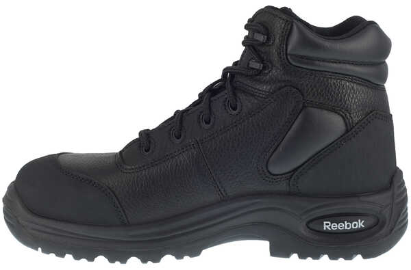 Image #4 - Reebok Women's Trainex 6" Lace-Up Work Boots - Composite Toe, Black, hi-res