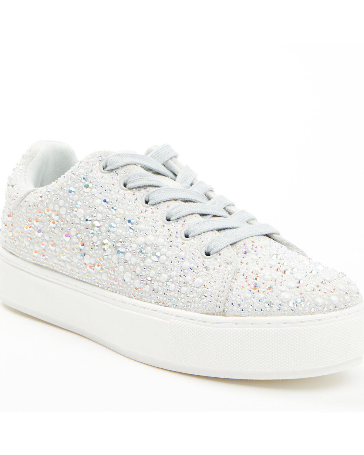 Image #1 - Very G Women's Georgie Casual Shoes, Light Grey, hi-res