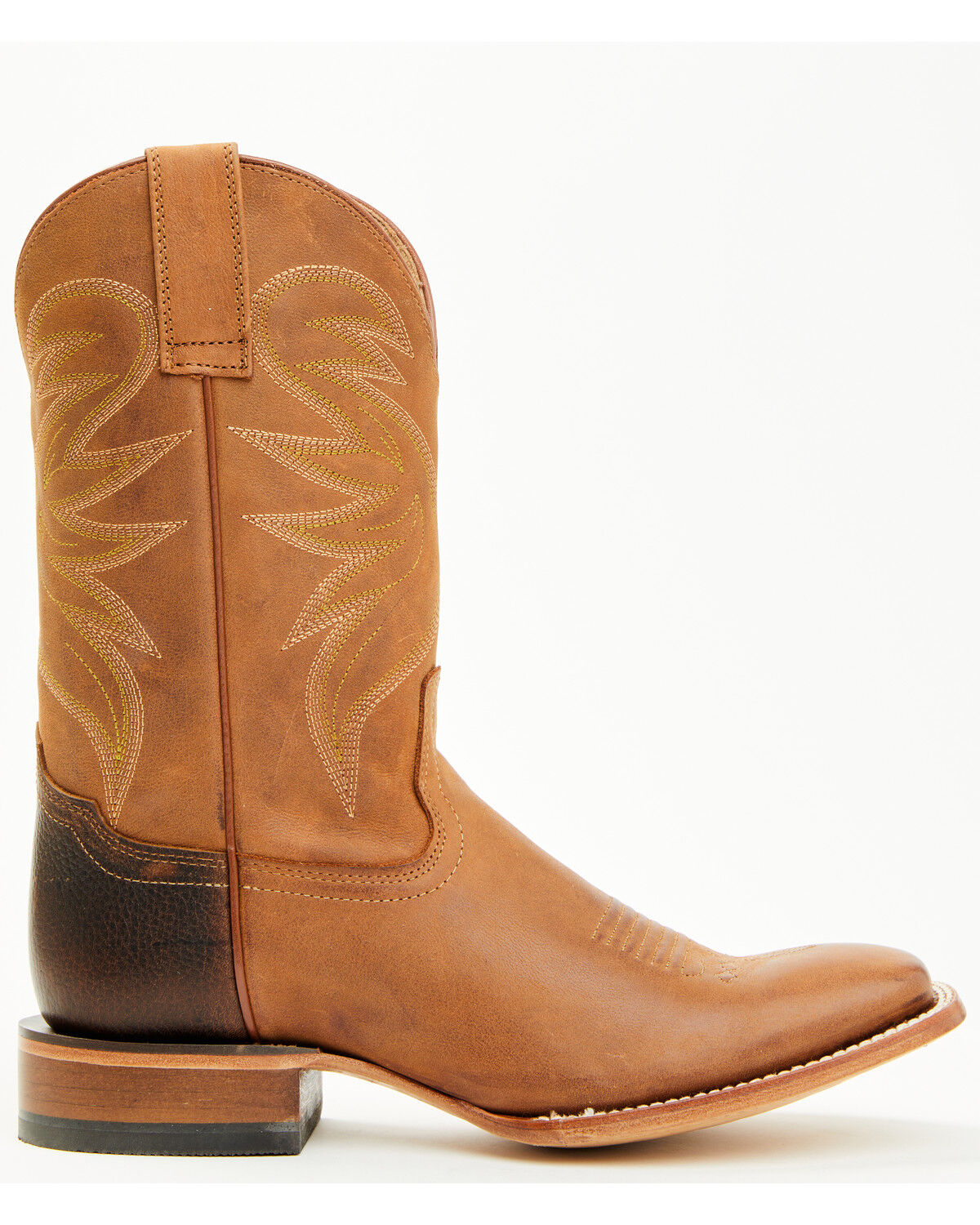 Image #2 - Cody James Men's McBride Roughout Western Boots - Broad Square Toe, Tan, hi-res