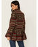 Image #4 - Outback Trading Co. Women's Southwestern Stripe Print Blaire Jacket, Red, hi-res