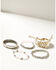 Image #1 - Shyanne Women's Moonbeam Mixed Bracelet Set, Silver, hi-res
