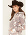 Image #2 - Hooey Women's Plains Cow Print Hoodie, , hi-res