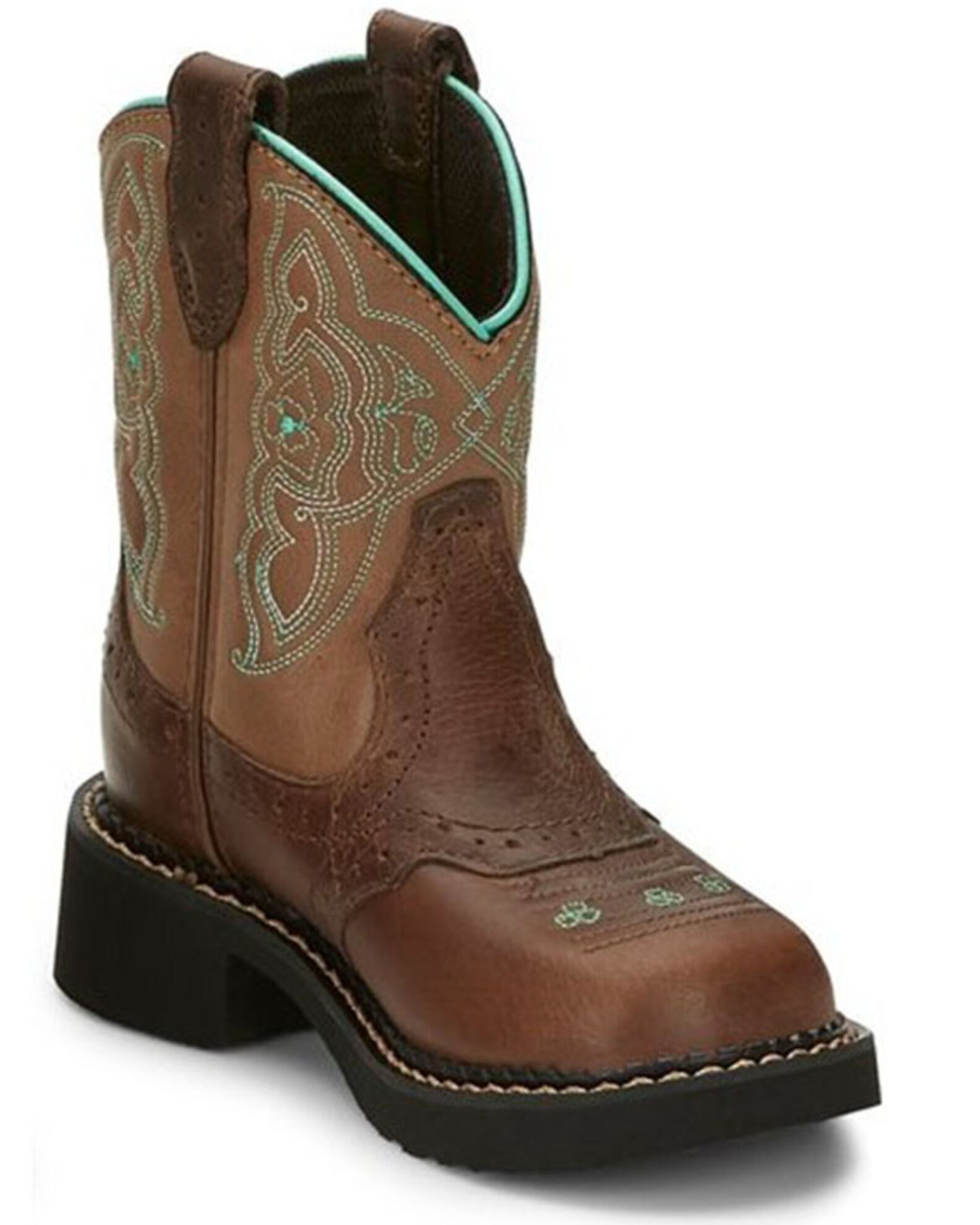 Justin Girls Nuri Western Boots Round Toe Sheplers