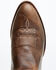 El Dorado Men's Sahara Western Boots - Medium Toe, Dark Brown, hi-res
