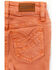 Image #4 - Shyanne Toddler Girls' Colored Flare Jeans, Rose, hi-res