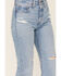 Image #2 - Levi's Women's 501® Original Lane Change Light Wash High Rise Straight Denim Jeans, Light Wash, hi-res