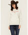 Image #1 - Kimes Ranch Women's Outlier Logo Hoodie, Oatmeal, hi-res