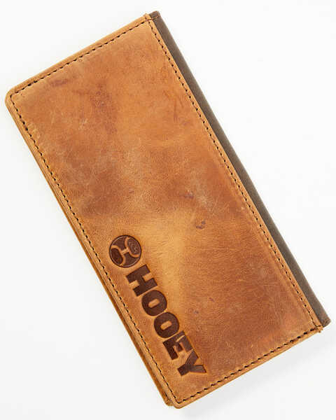 Image #3 - Hooey Men's Brown Logo Embossed Rodeo Wallet , Brown, hi-res